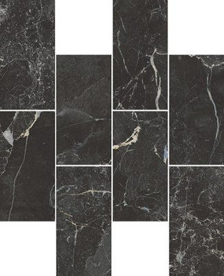 Декор Мозаика St. Laurent Черный K945631LPR 29x35,6 керамогранит