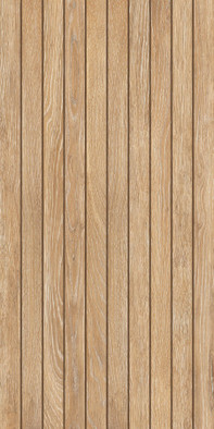 Керамогранит GT408014072MCR Somerset_GT Бежевый 40x80 рейки Global Tile матовый, рельефный (рустикальный) настенная плитка