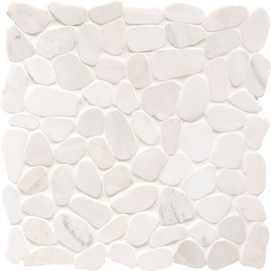 Мозаика Peble VMw Tumbled (300x300x8), натур. мрамор