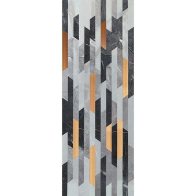 Декор Brainstorm Grey 32,8x89,8 DS-01-258-0328-0898-1-010 Tubadzin глянцевый керамический 5903238037273