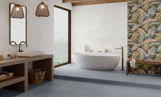 Керамогранит Mediterranea Azul PW R 60x60 Undefasa матовый напольная плитка 80687