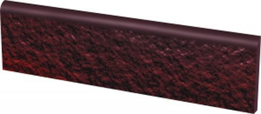 Плинтус клинкерный Cloud Brown Duro Цоколь структурный