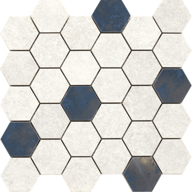 Мозаика D.Grunge White Hexa/As/28,3x29,4/C керамогранитная