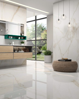 Керамогранит Tholos White 60x120 Argenta матовый универсальная плитка 8435592036045