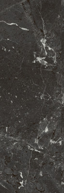 Настенная плитка KM3090B0150R Тубкаль Чёрный глянцевый обрезной 30x89,5x0,9 Kerama Marazzi керамическая