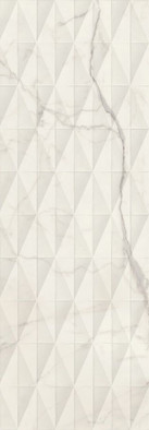Настенная плитка M6TD Allmarble Wall Statuario Struttura Pavé Satin 3D Rett. 40х120 сатинированная керамическая фото Настенная плитка M6TD Allmarble Wall Statuario Struttura Pavé Satin 3D Rett. 40х120 сатинированная керамическая