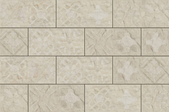 Клинкерный Stone Torstone Decor Bianco 30х14.8 Cerrad матовый декор