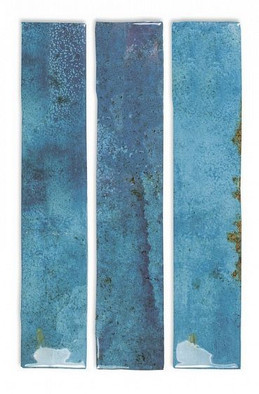 Настенная плитка Enamel Ocean 5x25 см DNA Tiles 123145 глянцевая керамическая фото Настенная плитка Enamel Ocean 5x25 см DNA Tiles 123145 глянцевая керамическая