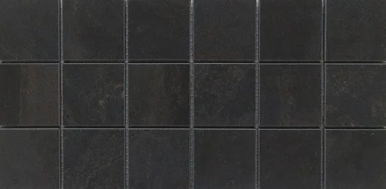 Мозаика Mk.TUBE1530N_10 mm 15х30 керамогранит матовая, черный