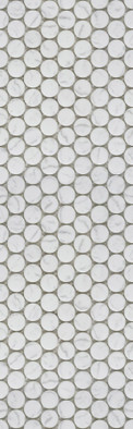 Мозаика RD.WH.LG.NT 290х290х6 Arch Skin матовая, белый, серый