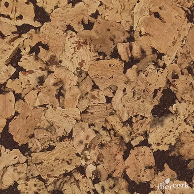 IberCork Кориа маррон 600x300 Пробковые настенные покрытия в пластинах EasyCork клеевое соединение