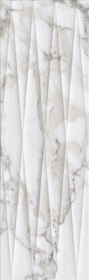 Настенная плитка Decorado Calacatta Gold Matt R 31,5x100 Undefasa матовая, рельефная (структурированная) керамическая 57112
