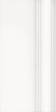 Плинтус FME032R Беллони Белый Матовый Обрезной 20х40 Kerama Marazzi керамический