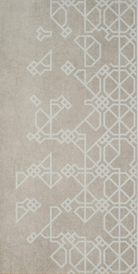 Декор Sartoria Geometria A Bianco 50x100 Petracer`s матовый керамический SA G A BIANCO