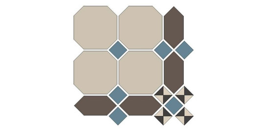 Керамогранит Paris Sheet 24.7x24.7 Top Cer матовый напольная плитка V-PARIS/1C