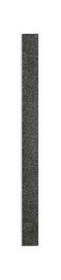 Бордюр Nakama Rounded Edge Graphite 1.1x12.5 Wow Enso глянцевый керамический 122331