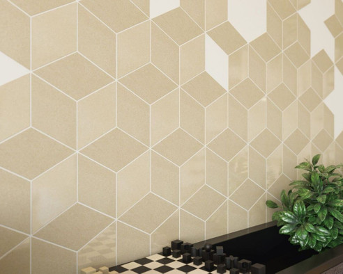 Мозаика Rockstone Beige Mozaika Cięta Mix 20,4x23,8 керамогранит матовая, бежевый 5900144089501