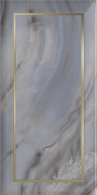 Декор OS/B275/19076 Сеттиньяно Синий глянцевый 9.9x20 Kerama Marazzi керамический