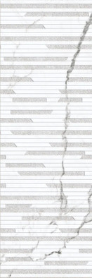 Настенная плитка Concept Statuario White Vecchio Matt 40х120 Keraben Idyllic матовая, рельефная (структурированная) керамическая 796