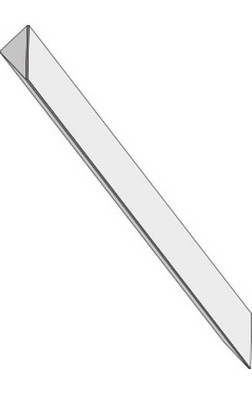 Плинтус Marvel Statuario Supremo Corner 50 Silk (A41F) 1,4x50 матовый керамический