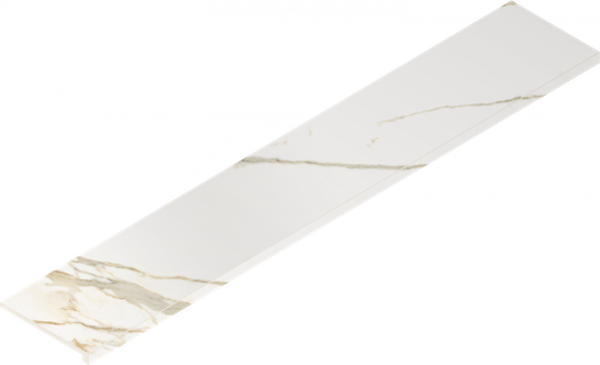 Ступень фронтальная Stellaris Calacatta Gold Scalino 33x160 Frontale керамогранит матовая Italon 620070002613 фото Ступень фронтальная Stellaris Calacatta Gold Scalino 33x160 Frontale керамогранит матовая Italon 620070002613