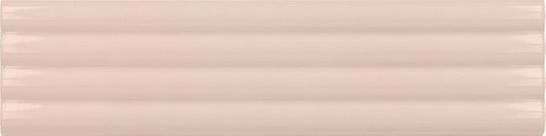 Настенная плитка Onda Pink Stony Glossy Equipe 5x20 глянцевая, рельефная (структурированная) керамическая 28493