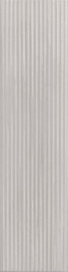 Керамогранит CRV340 Swing Silver 7.5x30 Settecento глянцевый, рельефный (рустикальный) настенная плитка УТ-00051153