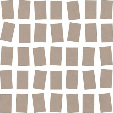 Мозаика 41ZERO42 Mosaic Boogie Taupe 30x30 керамогранит матовая, бежевый 4101234