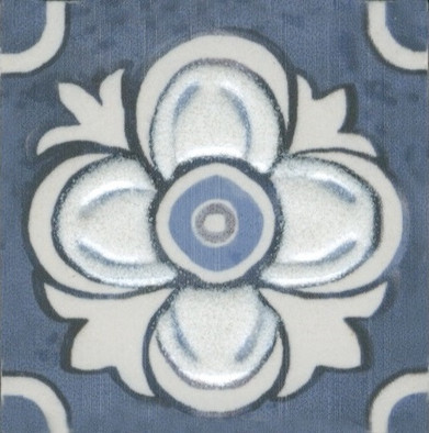 Вставка DC/A33/SG9174 Алмаш Синий 4.9х4.9 Kerama Marazzi глянцевая керамическая