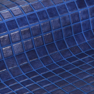 Мозаика Ezarri 2503-D Safe стекло 31.3х49.5 см матовая, антислип чип 25х25 мм, синий