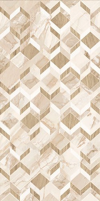 Настенная плитка Calacatta Gold Rombi 33 31.5x63 Керлайф глянцевая керамическая 929505