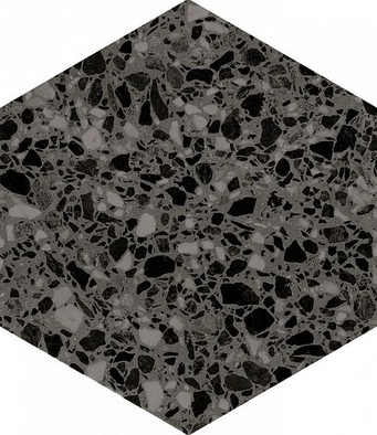 Керамогранит Terrazzo Graphite 32x36.8 напольный матовый