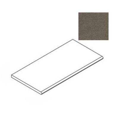 Керамогранит Forte Dei Marmi Rock Alpine Brown Round 30x60 Atlas Concorde матовый бортик закругленный 620090001250