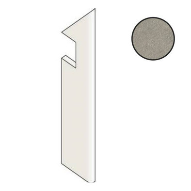 Плинтус Boost Mineral Grey Battiscopa Sag, Dx 7,2х30 Atlas Concorde Italy керамогранит матовый AIIY