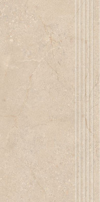 Ступень фронтальная Sunnydust Light Beige Stopnica Prosta Nacinana Mat. 29.8x59.8 керамогранит матовая, противоскользящая 5902610550294