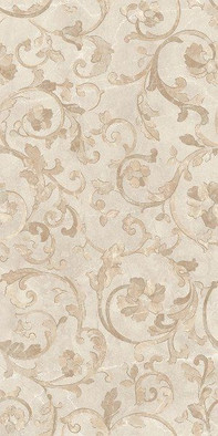 Декор 262551 Emote Decoro Floreale Crema Marfil 39x78 лаппатированный керамогранит