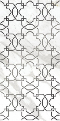Декор Royal Stone Узор Белый 29,8x59,8 Cersanit глянцевый керамический A16015