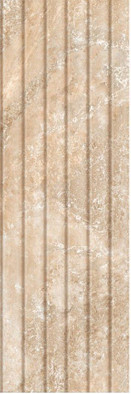 Настенная плитка 9992 Cemento Brown Rustic B 30x90 матовая, рельефная (структурированная) керамическая
