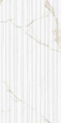 Декор Statuario Gold Decor 30х60 Eurotile Ceramica глянцевый керамический