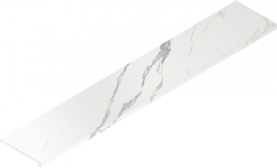 Ступень угловая Stellaris Statuario White Scalino 33x160 Angolare Dx керамогранит матовая Italon 620070002621 фото Ступень угловая Stellaris Statuario White Scalino 33x160 Angolare Dx керамогранит матовая Italon 620070002621