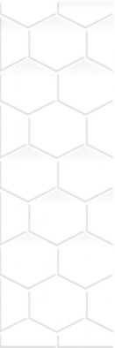 Настенная плитка ColorBreeze Sot White 20x60 Emtile глянцевая керамическая УТ-00009215
