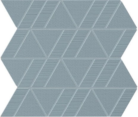 Мозаика Aplomb Denim Mosaico Triangle 31,5x30,5 керамика матовая, синий A6ST