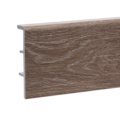 Alpine Floor плинтус RC80105 Дуб каньон кремовый 80х20х2200 окрашенный вспененный пвх