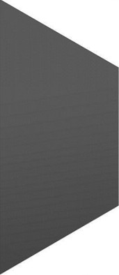 Керамогранит Trapezium Floor R9 Graphite Matt 9,8x23 напольный глазурованный, матовый