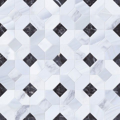 Керамогранит Mosaico Abadia Perla porcelanico 45х45 напольнаый глазурованный, глянцевый