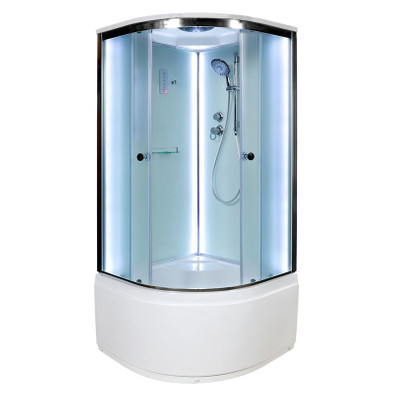 Душевая кабина Deto D80S Led 80х80х220см
