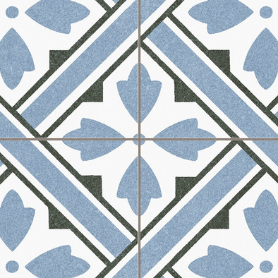 Керамогранит Howard Blue Pre. 45x45 Prissmacer матовый универсальный