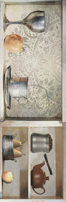 Декор Decor Keuken 28x85 глянцевый керамический фото Декор Decor Keuken 28x85 глянцевый керамический