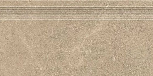 Ступень фронтальная Archicross Concrete Beige Stopnica Prasowana Mat. 29.8х59.8 керамогранит матовая Paradyz Ceramika Q-R-298X598-1-ARCO.BESP