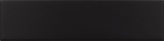 Настенная плитка Costa Nova Black Matt 5x20 Equipe матовая керамическая 28453